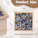 8 Pcs Jigsaw Puzzle Sorting Trays Stackable - 12inch x 12inch Convenient Puzzle Accessories Easy to Store and Sort by Patterns, Shapes, and Colors,Puzzles Up to 1500 Pieces,2000 Pieces,3000 Pieces
