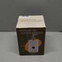 Oil Warmer for Scented OilMassage Oil Warmer for Massage, Lotion Oil Warmer, Body Oils Heater for Spa, Salon and Barber Shops, with Two Oil Bottle Dispenser, Constant Temperature, Black