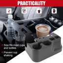 Center Console Cup Holder Compatible with 1999 2000 2001 Ford F-250 F-350 F-450 F-550 Super Duty