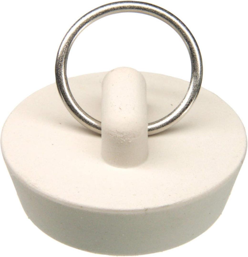Danco 1-1/4 in. Dia. Sink Stopper Rubber White