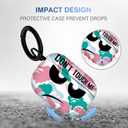 for Airpods Pro Case, Don't Touch Me for Airpods Pro Cover with Keychain/Lanyard Soft Cute Shockproof Cover for Women Men Compatible with for Airpods Pro 2019 Charging Case (Pink)