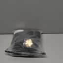 Verdusa Women's 2 Piece Vacation Outfits Textured One Shoulder Crop Tops with Micro Shorts Summer Y2k Clothing Set (Medium, Black)