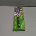 Stove Gap Covers Stainless Steel, 2 Pack Stove Gap Filler Easy Retractable Length 13.8" to 27.5", Width 0.79" ALMCALS Stove Gap Guards Range Trim Kit, Heat Resistant Guard Between Stove Top & Counter (Black)