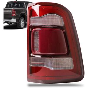 LED Tail Light Compatible With 2019-2024 Dodge Ram 1500 Passenger Side
W/ Blind Spot,Red Cover,Right side taillight,Rear light,Replace 68262530AH