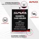 Magnetic Card Holder 20 Pack, 35PT One Touch Card Holder, Trading Card Protectors for Baseball Card Sports Card