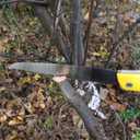 2 x Folding Saw 10-Inch SK5 Blade Heavy Duty Portable Foldable Hand Pruning Saw Triple-bevel Razor Teeth for Camping Pruning Trimming Gardening Woodworking