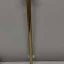 Gold Shower Curtain Rod - No Drill Non-Slip Spring Tension Shower Rod for Window or Bathroom, 27-43 inches Metal Steel, Gold