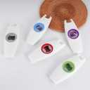 2 x NTOUSIUY 5-in-1 Multifunctional Bottle Openers, Easy to Open Beer & Soda Can Opener, Pull Tab & Jar Opener, and Water botter; For the Senior, Children, Women, Weak Hands, Drink Lovers(Purple)