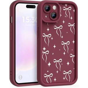 Case for iPhone 13, Silicone Shockproof Cover Women