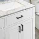 JOY DECOR 10 Pack Kitchen Cabinet Pulls with 3 Inch Hole Center, Matte Black Stainless Steel Cabinet Handles, Kitchen Drawer Pulls Hardware