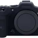 Rieibi EOS R7 Camera Case, Silicone Case for Canon eos r7 Digital Camera, Protective Cover Silicone for Canon r7 - Black
