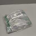 EYECY Laundry Room Rug Runner 20"x49" Non Slip TPR-Backed Rug for Kitchen, Bathroom, and Hallway - Black