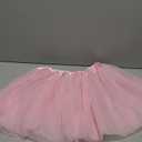 Tutu for Women Adults, 4 Layered Tulle Skirts, Halloween Running Ballet Dance Party Costume Dress (Light Pink)