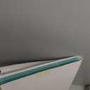 Large Gift Box with Window, 13.5x9x4.3 In Turquoise Gift Box for Presents Magnetic Lids Collapsible for Bridesmaid Proposal Box, Wedding, Birthday, Christmas, Contains Card, Ribbon (5 PACK)