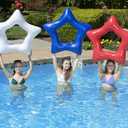 Poolmaster American Stars Inflatable Pool Floaties for Kids and Adults