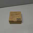 10FT Halloween Orange LED String Lights, 10 Clear Orange Bulbs with Black Wire, Outdoor Waterproof Vintage Christmas Lights for Halloween Christmas Party Roofline Xmas Tree Patio Cafe Decor