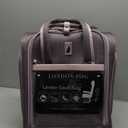 London Fog Kensington 15in. Underseat Bag, Rose Charcoal 