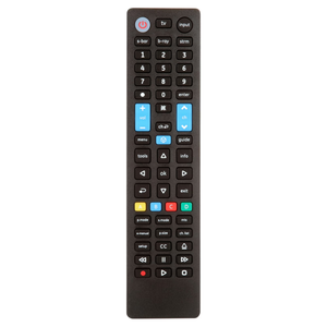 GE 4 Device Universal TV Remote Control, Samsung Direct Replacement, Black, Pack of 2
