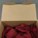 Bedsure King Size Comforter Set Dark Red - Bed in a Bag Bedding Set 7 Pieces, GentleSoft Pintuck Bed Set Gift for Family, Pinch Pleat Dark Red Comforter with Sheets, Pillowcases & Shams