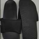 REEF Men's One Slide Sandals (11, Black)