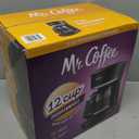 Mr. Coffee 12-Cup Programmable Coffeemaker, Brew Now or Later