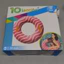 2 Pack Inflatable Pool Tubes with Handles, 39” Inner Tubes for Floating, Round Pool Float, Beach Swim Ring Floaties, Pool Party Toys for Teens Adults