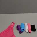 ANZERMIX Women's Breathable Cotton Thong Panties Pack of 6 (Large)