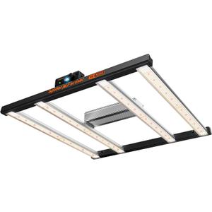 Spider Farmer SE3000 LED Grow Light, 300W Dimmable Full Spectrum, 3x3ft Coverage, App Control & Dimming Daisy Chain Bar Style Grow Lamp for Indoor Plants
