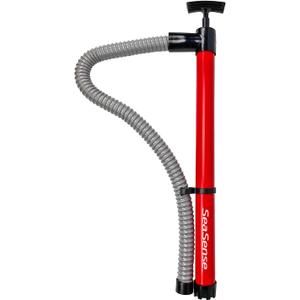 SeaSense Hand Bilge Pump - Self-Priming, Manual Bilge Pump for Water Removal on Small Boats, Kayaks, Canoes, Bilges or Any Place Water Collects
