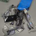 5 Pack Blue Light Blocking Reading Glasses for Men with Spring Hinge Fashion Large Wide Computer Readers for Men