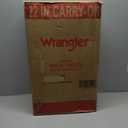 Wrangler 22" Hardside Spinner Carry-On Luggage, Olive