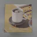 HouseGem Large Candle Warmer Plate - Coffee Cup Mug Warmer for Desk, Candle Melter, Electric Mug Heater for Beverages, Milk & Tea, Coffee Accessories Ideal Gifts Keep Cup Warm (Black)