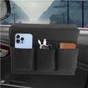 Car Armrest Storage Box for Window,Multi-Function Car Window Armrest Organizer with Multiple Storage Pockets,Arm Rest Organizer Cars Windows for Armrests and Increasing Storages