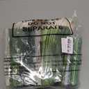 Kolldenn 100 Sets 200 Pcs Green Wedding Gift Bags Bulk with Tissue Paper Sage Green Paper Gift Bags with Handles for Wedding Party Guests Birthday Bridal Shower, 8.27 x 5.91 x 3.15