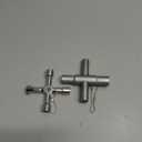 DURATECH 4 Way Sillcock Key Set, Utility Key, Multi-functional Water Key, 2-Pack, for Valve, Faucet, and Spigots
