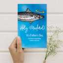 30 x Fishing Fathers Day Card Gifts for Men, Fisherman Cards Gift for Dad, Husband, Son, Brother, Grandpa, Grandfather Perfect Pun Father's Day for Fishing Lovers, Mix