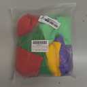 Small Colorful Nylon Bean Bags for Hand Toss Games - Outdoor Cornhole Bean Bags, Tossing Bags for Sports, Backyard, and Family Activities (4.7in-15 Pcs)
