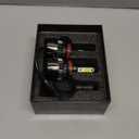 // Bulbs 6500K Cool White 36000LM 900% Brighter, Plug and Play with Cooling Fan, IP68 Waterproof Off Road Lights, Pack of 2