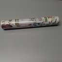 Watercolor Boho Floral Wallpaper 12"x100" Colorful Wildflower Wallpaper Peel and Stick Boho Contact Paper for Cabinets Drawers Self Adhesive Removable Vinyl Wraps for Nursery Kids Room (White/Red/Green/Blue)