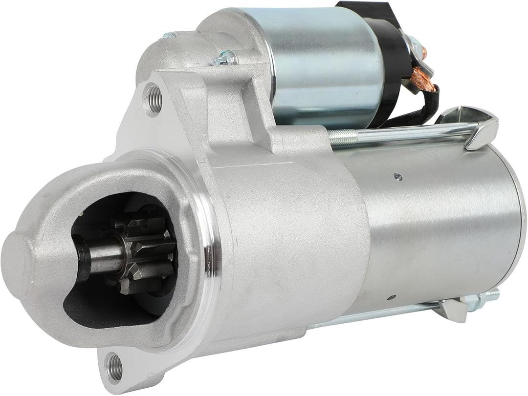 SCITOO Starter Motor 6976 17595 for Hyundai 3.3 3.8 Azera 09 10 & Entourage 09 & Veracruz 09 10 11 8000300 8000327 36100-3C150 36100-3C180 410-12422 17595 12V CW 8-Teeth 1.4KW PMGR