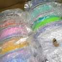 Matte Rainbow PLA 3D Printer Filament, 16 Rolls,1KG Spool(2.2lbs) 1.75mm, Multicolor Gradient Filament Bulk for Most FDM 3D Printers,16 Different Matte Rainbow Colors