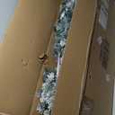 7.5 ft Prelit Premium Snow Flocked Hinged Artificial Christmas Tree with 450 Lights