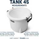 YETI TANK 45 Bucket Cooler, White