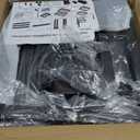 ADBIU Over The Sink Dish Drying Rack (Expandable Height and Length) Snap-On Design 2 Tier Large Dish Rack 31-39.4L x 12W x 34-38H inches