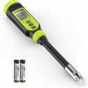 Soil pH Meter, Tadeto Digital Soil Tester with Sensitive Probe and LCD, Zinc Alloy Protective Tip Soil pH Test Kit for Garden, Gardening, Lawns, Plant, Water and Food (Includes Battery x2)