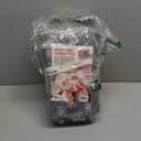 HOLDN STORAGE Premium Wrapping Paper Storage Container - Durable 600D Tear-Proof, Fits 27 Rolls Gift Wrap, Extra Pockets for Ribbons & Bows, Underbed Storage - Ideal for Holiday Christmas, Grey/White Snowflakes