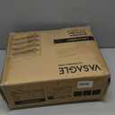 VASAGLE Shoe Rack for Entryway, 5-Tier Shoe Rack Organizer with Storage Shelves and Spacious Top, Freestanding, Adjustable, Industrial, Rustic Brown and Ink Black ULBS038B01