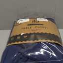 BRILLMAX 6 Pack Navy Blue Round Tablecloths 70 Inch for 30-48 Tables - 150 GSM Polyester Fabric, Standard Drop, Water, Stain & Wrinkle Resistant Cloth Cover for Wedding Reception Banquet Dining