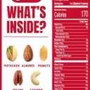 Fisher Oven Roasted Never Fried Mixed Nuts with Peanuts, 24 Ounces (Pack of 1), Peanuts, Almonds, Cashews, Pistachios, Pecans, Trail Mix, Healthy Snacks for Adults, Made With Sea Salt, No Added Oils (EXP 02/26/26)