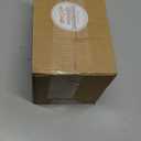 Mister Candle - White 4" x 4" Hand Made Pillar Candles (Set of 2). Unscented, Dripless, Smokeless, Solid Color,